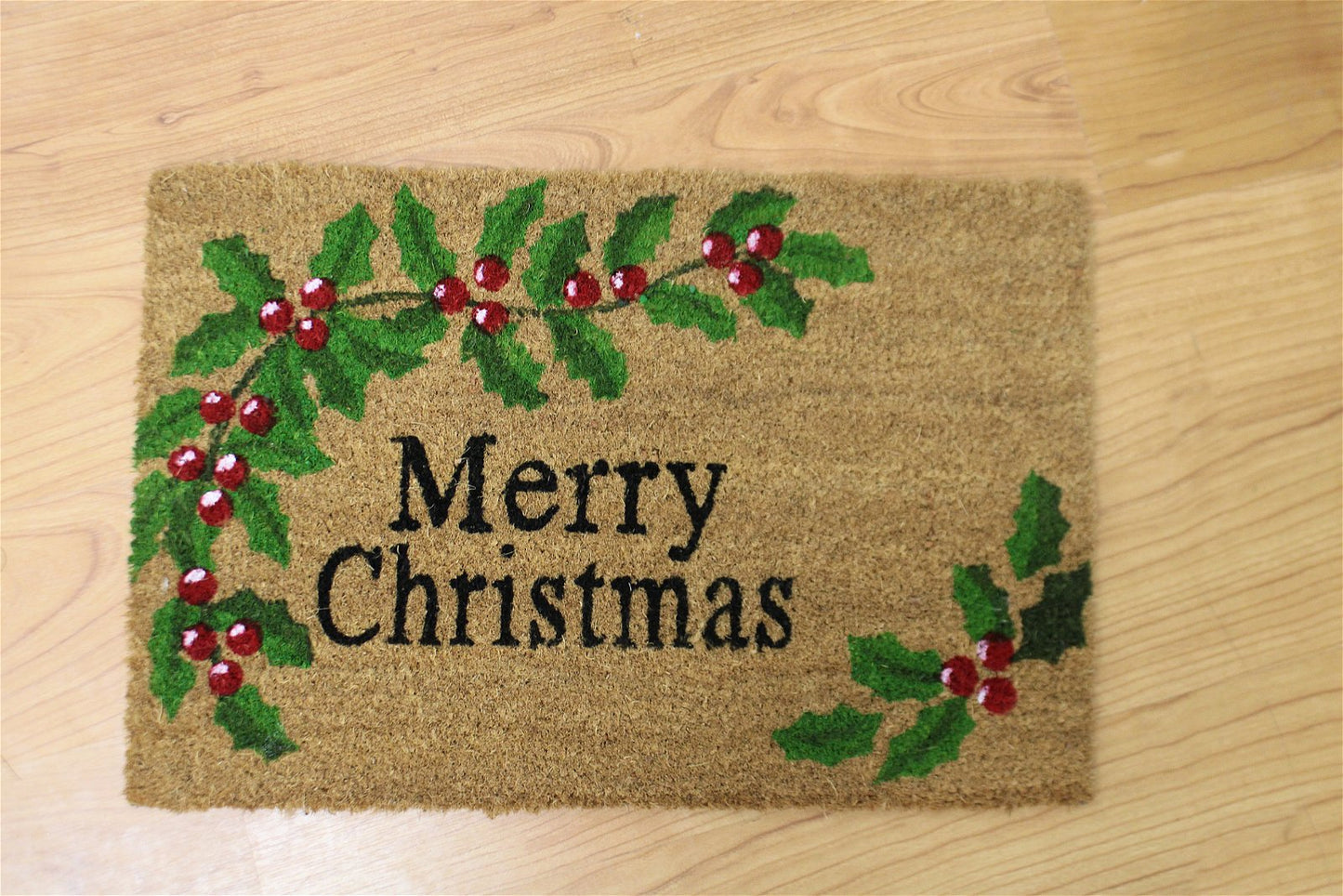 Holly Berries Doormat - ScentiMelti Home Fragrance, Beauty & Gifts UK