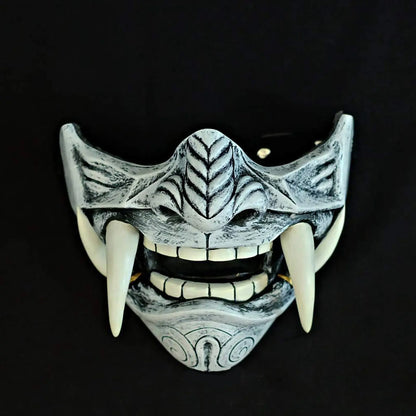 Half Face Latex Demon Mask - ScentiMelti Home Fragrance, Beauty & Gifts UK