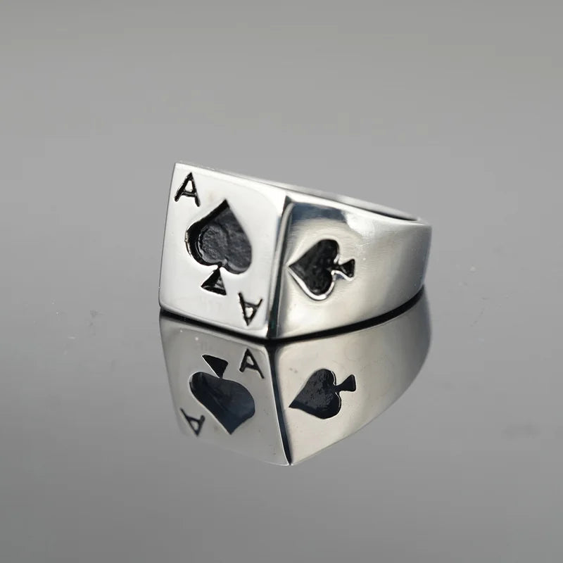 Ace Card Ring - ScentiMelti Home Fragrance, Beauty & Gifts UK