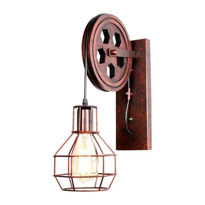 Retro Industrial LED Wall Lamp - ScentiMelti Home Fragrance, Beauty & Gifts UK