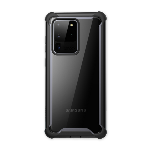 i-Blason Samsung Galaxy S20 Ultra 5g Case, [Ares Series] Rugged Clear Protective Bumper Case without Built-in Screen Protector for Galaxy S20 Ultra 6.9 inch (2020 Release) (Black) i-Blason UK ScentiMelti Wax Melts