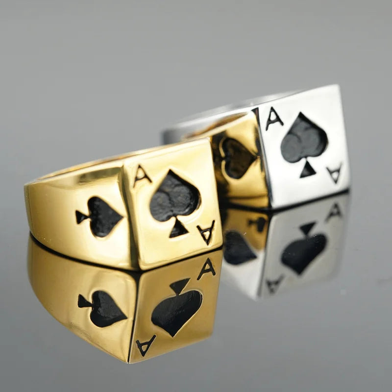 Ace Card Ring - ScentiMelti Home Fragrance, Beauty & Gifts UK