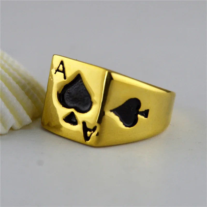 Ace Card Ring - ScentiMelti Home Fragrance, Beauty & Gifts UK