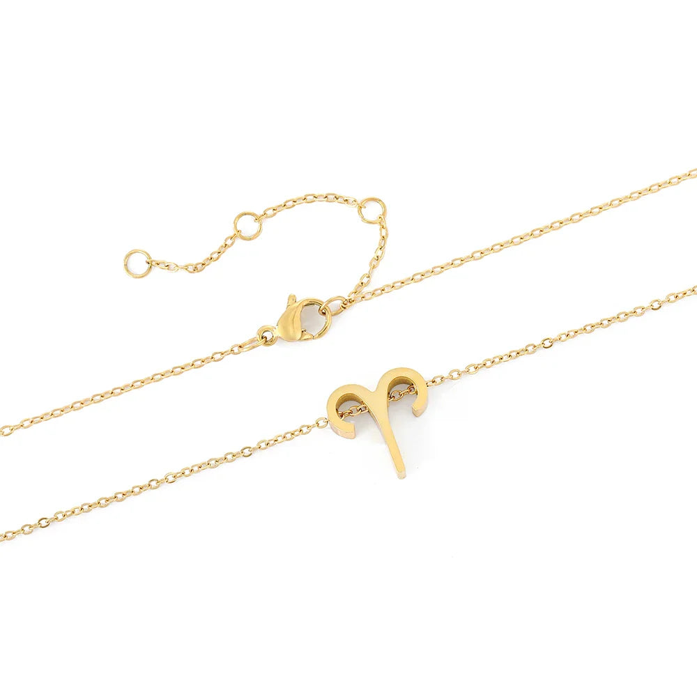 Zodiac Sign Splendour Necklace - Gold/Silver - ScentiMelti Home Fragrance, Beauty & Gifts UK