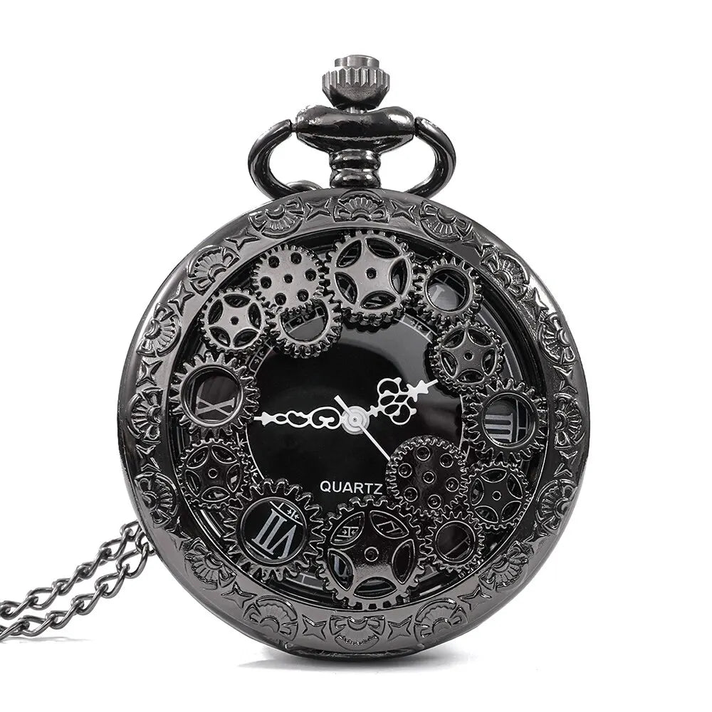 Hollow Gear Pocket Watch - ScentiMelti Home Fragrance, Beauty & Gifts UK