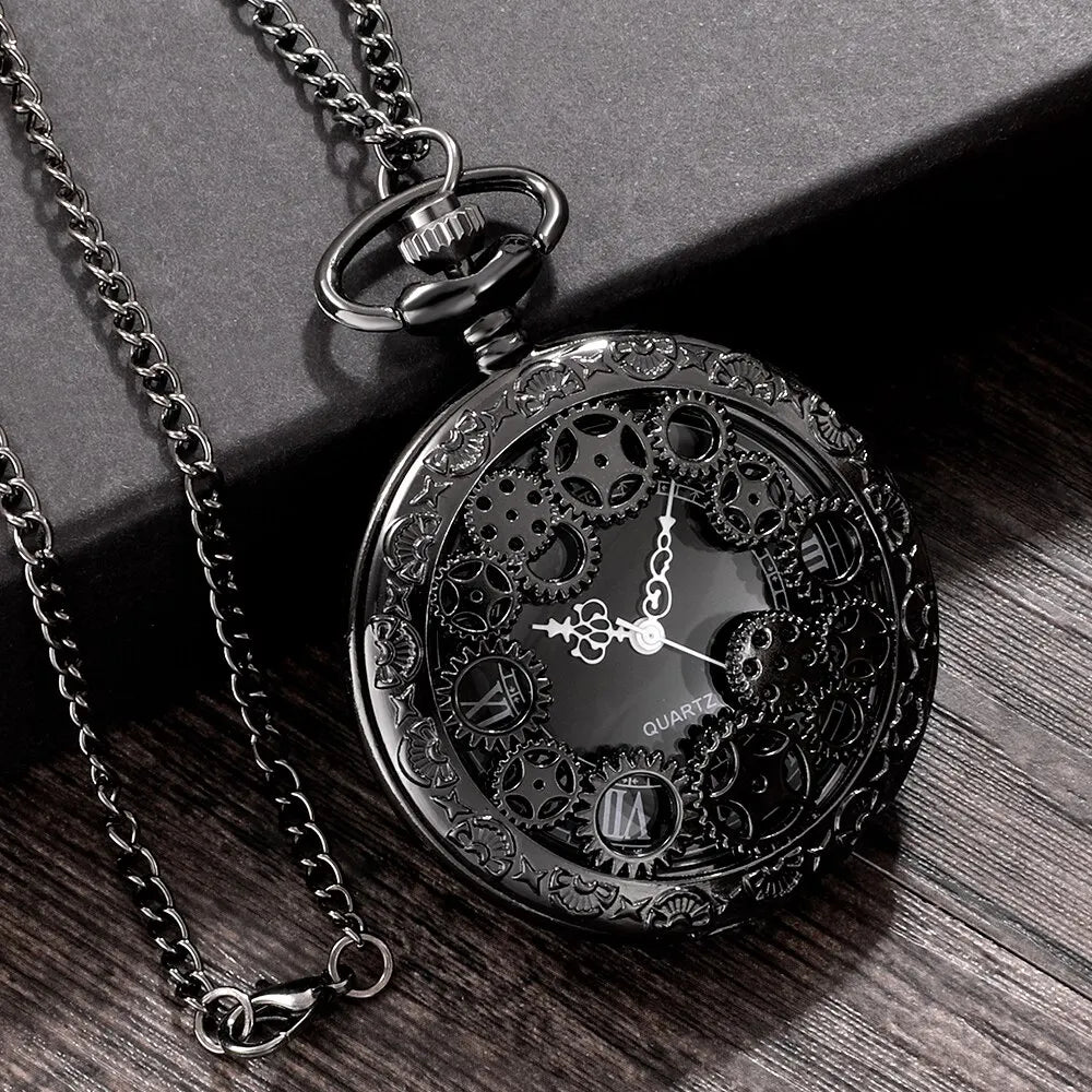 Hollow Gear Pocket Watch - ScentiMelti Home Fragrance, Beauty & Gifts UK