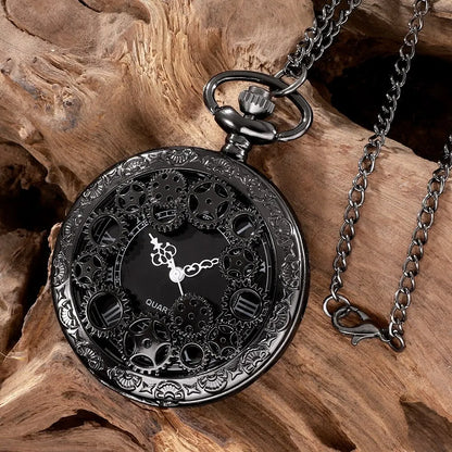 Hollow Gear Pocket Watch - ScentiMelti Home Fragrance, Beauty & Gifts UK