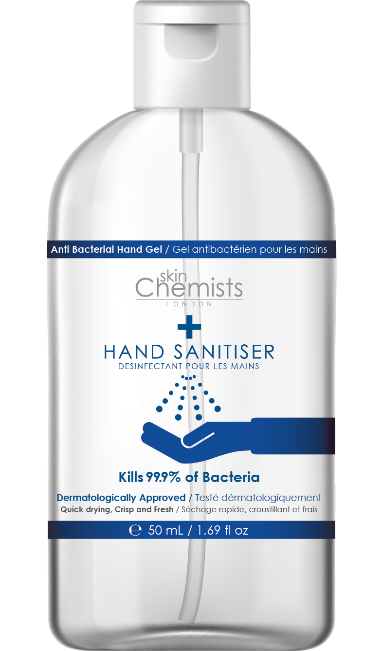 skinChemists London Hand Sanitiser High Strength, MADE IN UK Grace Beauty ScentiMelti Wax Melts