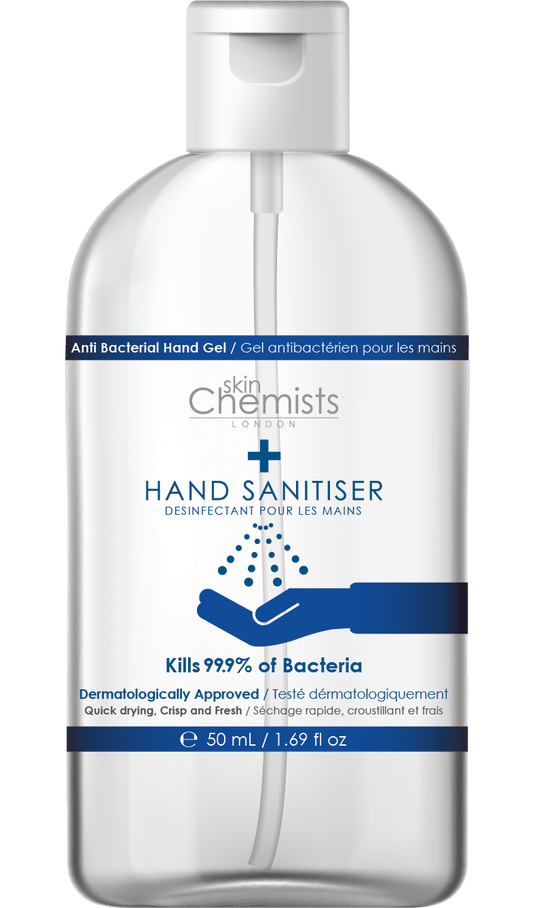 skinChemists London Hand Sanitiser High Strength, MADE IN UK Grace Beauty ScentiMelti Wax Melts