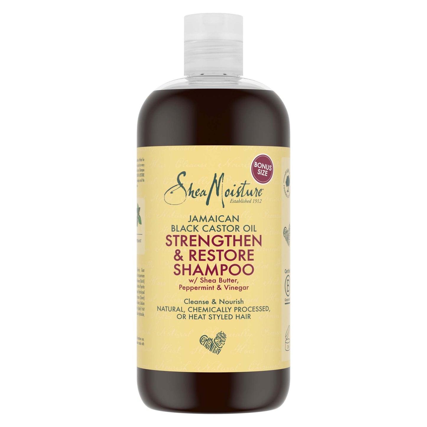 SheaMoisture Jamaican Black Castor Oil Strengthen & Restore Shampoo 473ml Beauty Goddess ScentiMelti Wax Melts