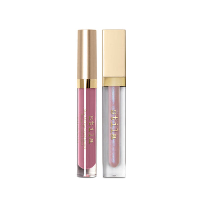 Stila Pink Harmony Liquid Lipstick & Lip Gloss Set - ScentiMelti Home Fragrance, Beauty & Gifts UK