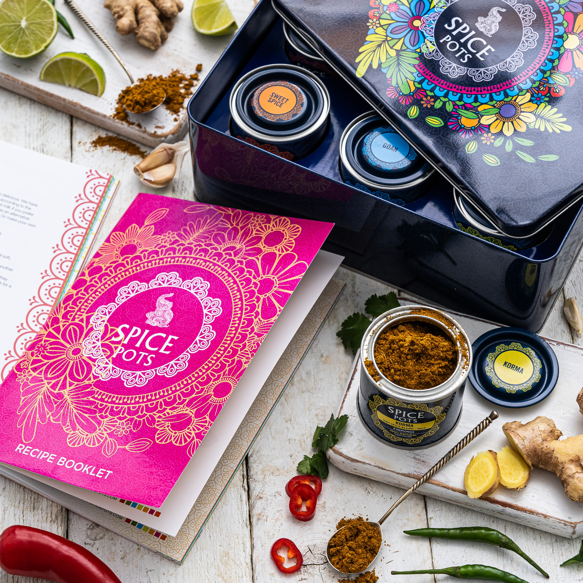 Luxury Indian Spice Gift Set - ScentiMelti  Luxury Indian Spice Gift Set