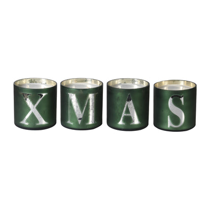 Set Of Four Gift Boxed 'XMAS' Scented Candles - ScentiMelti Home Fragrance, Beauty & Gifts UK