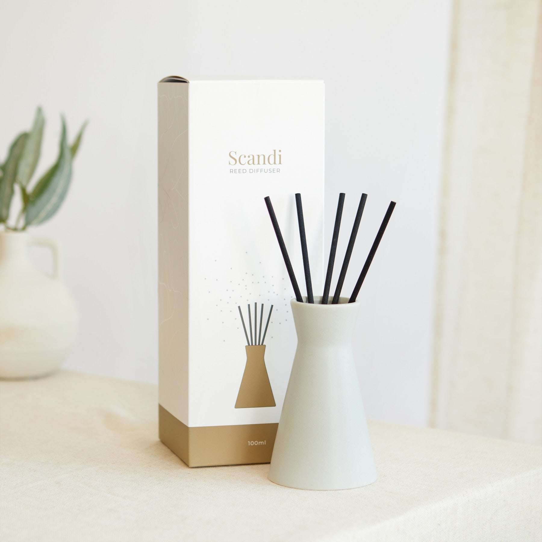 Scandi: Grey Reed Diffuser - Lemon & Lavender - ScentiMelti  Scandi: Grey Reed Diffuser - Lemon & Lavender