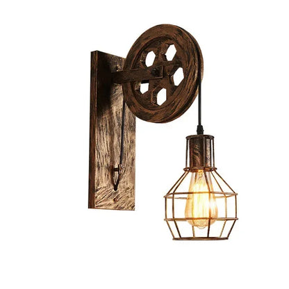 Retro Industrial LED Wall Lamp - ScentiMelti Home Fragrance, Beauty & Gifts UK