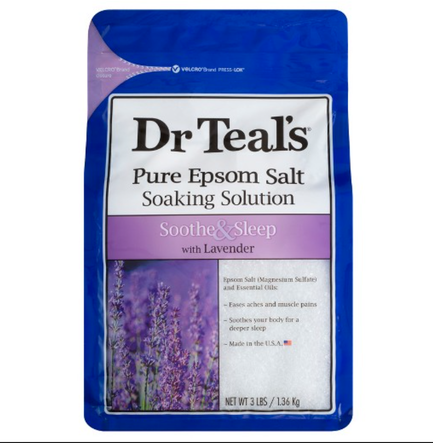 Dr Teal's Sooth and Sleep with Lavender Soaking Salt Solution, 1.36kg - ScentiMelti Home Fragrance, Beauty & Gifts UK