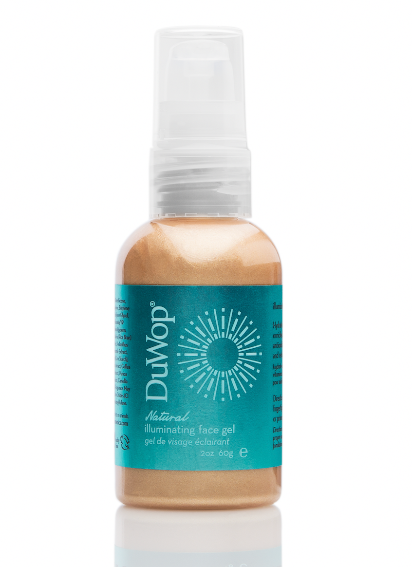 DuWop Natural Illuminating Face Gel - Sun Kissed - 60g - ScentiMelti Home Fragrance, Beauty & Gifts UK