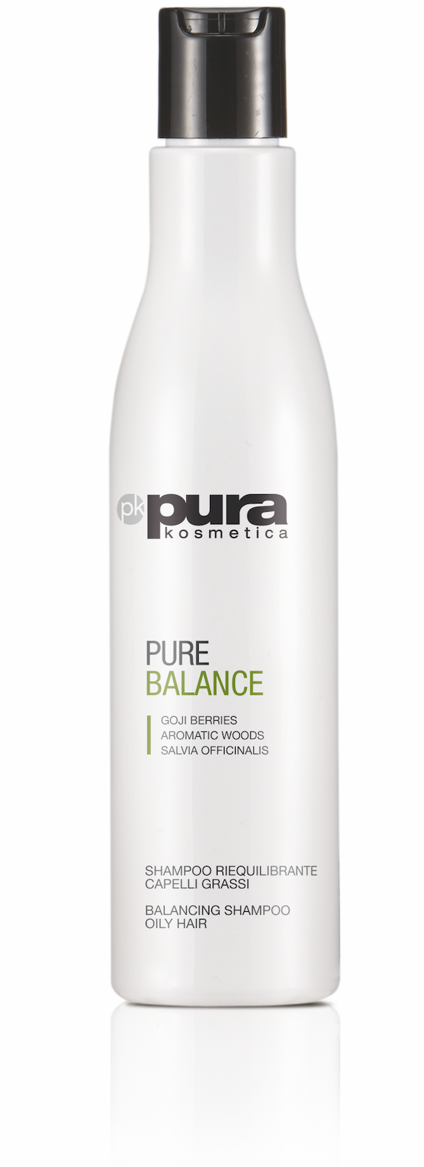 Pura Kosmetica Pure Balance Shampoo for Oily Scalp and Hair 250ml - ScentiMelti Home Fragrance, Beauty & Gifts UK