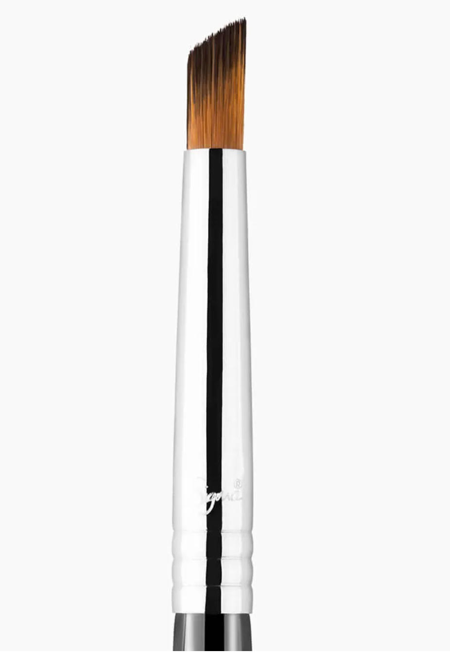 Sigma Beauty F69 Angled Pixel Concealer Brush - Black and Chrome - ScentiMelti Home Fragrance, Beauty & Gifts UK