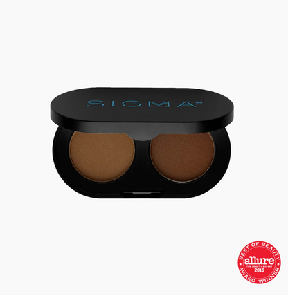 Sigma Beauty Colour and Shape Brow Powder Duo - Medium - ScentiMelti Home Fragrance, Beauty & Gifts UK