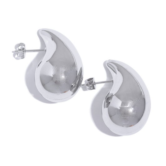 Solace Luxe Silver Earrings LUXE TONES ScentiMelti Wax Melts