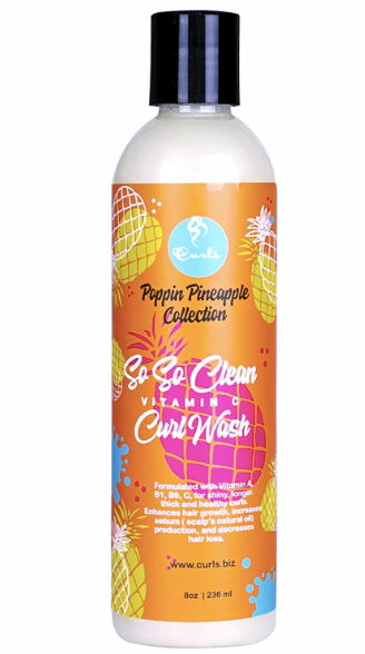 Curls Poppin Pineapple So So Clean Vitamin C Curl Wash 236 ml NATURESNATURALHAIR.COM ScentiMelti Wax Melts