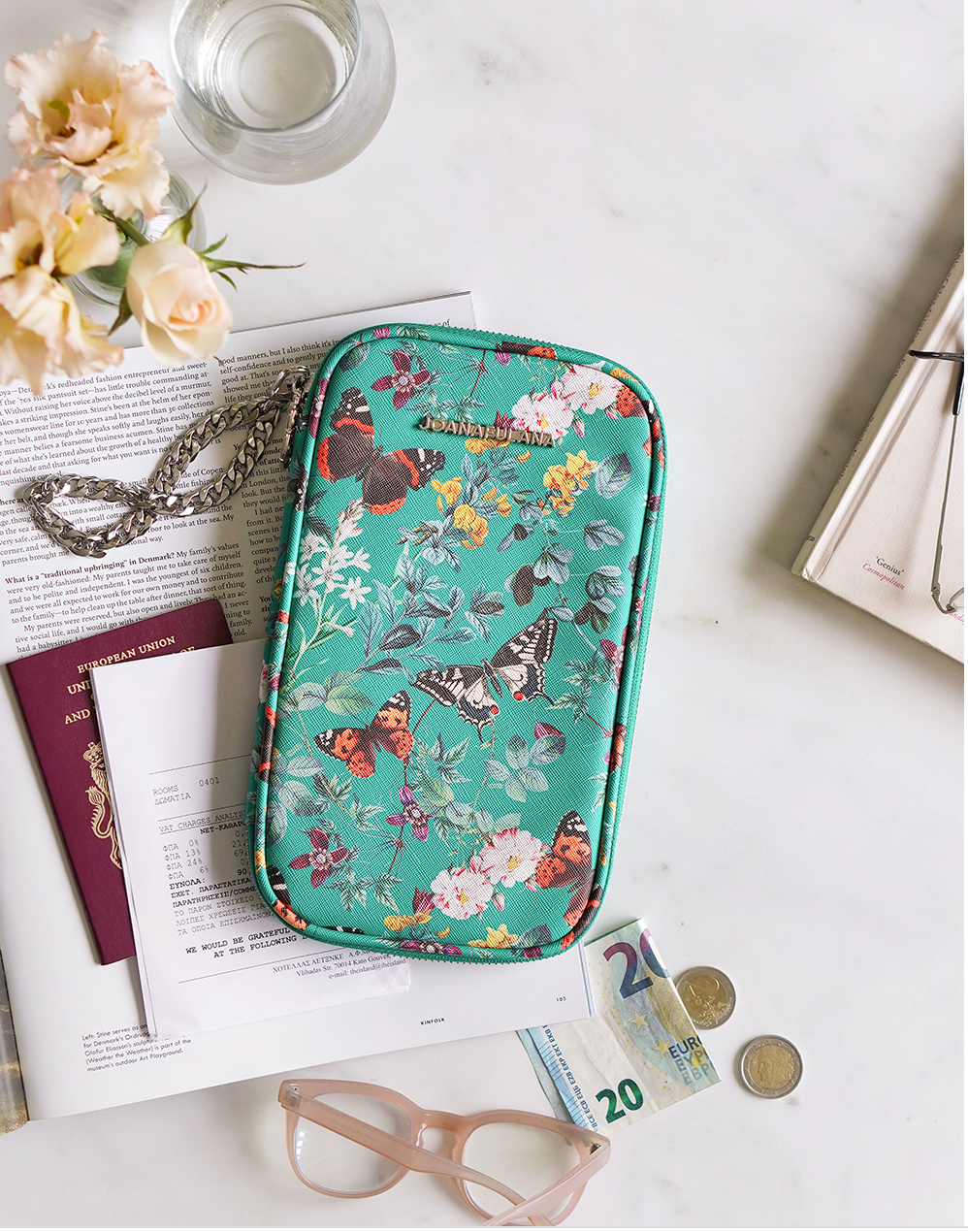 Travel Wallet Butterfly Spirit Collection - ScentiMelti Home Fragrance, Beauty & Gifts UK