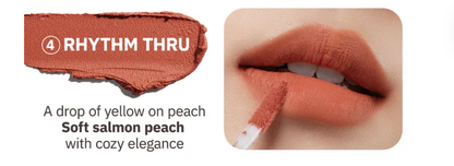 Moonshot Performance Lip Blur Fixing Tint #04 Rhythm Thru: Warm-tone brick orange colour - ScentiMelti Home Fragrance, Beauty & Gifts UK