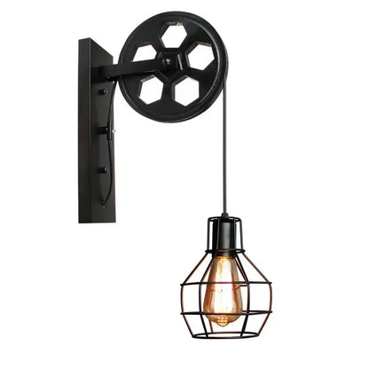 Retro Industrial LED Wall Lamp - ScentiMelti Home Fragrance, Beauty & Gifts UK