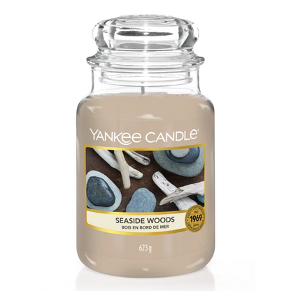 Yankee Candle Seaside Woods Classic Large Jar Candle - ScentiMelti  Yankee Candle Seaside Woods Classic Large Jar Candle