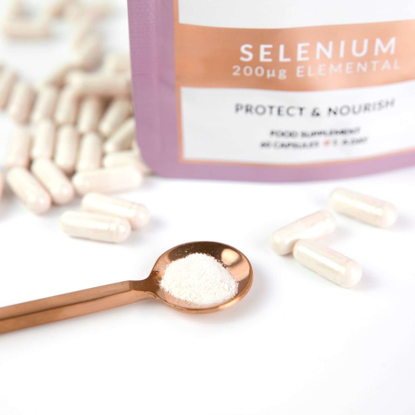 Elemental Selenium Supplement Capsules x 60 | 2 Month Refill Pouch Birch & Wilde ScentiMelti Wax Melts