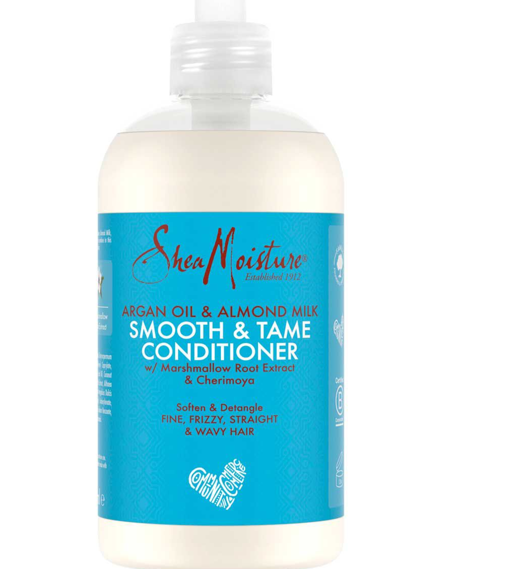 SheaMoisture Argan Oil & Almond Milk Smooth & Tame Conditioner 384ml - ScentiMelti Home Fragrance, Beauty & Gifts UK