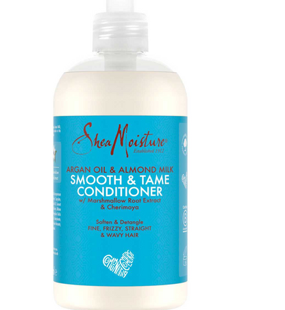 SheaMoisture Argan Oil & Almond Milk Smooth & Tame Conditioner 384ml - ScentiMelti Home Fragrance, Beauty & Gifts UK