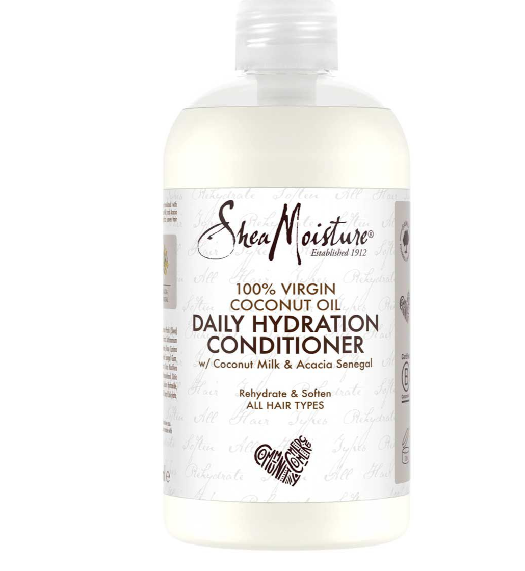 SheaMoisture 100% Virgin Coconut Oil Daily Hydration Conditioner 384ml - ScentiMelti Home Fragrance, Beauty & Gifts UK