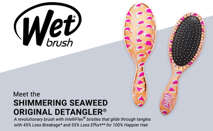 Wet Brush Original Detangler Osmosis Collection - Shimmering Seaweed - ScentiMelti Home Fragrance, Beauty & Gifts UK