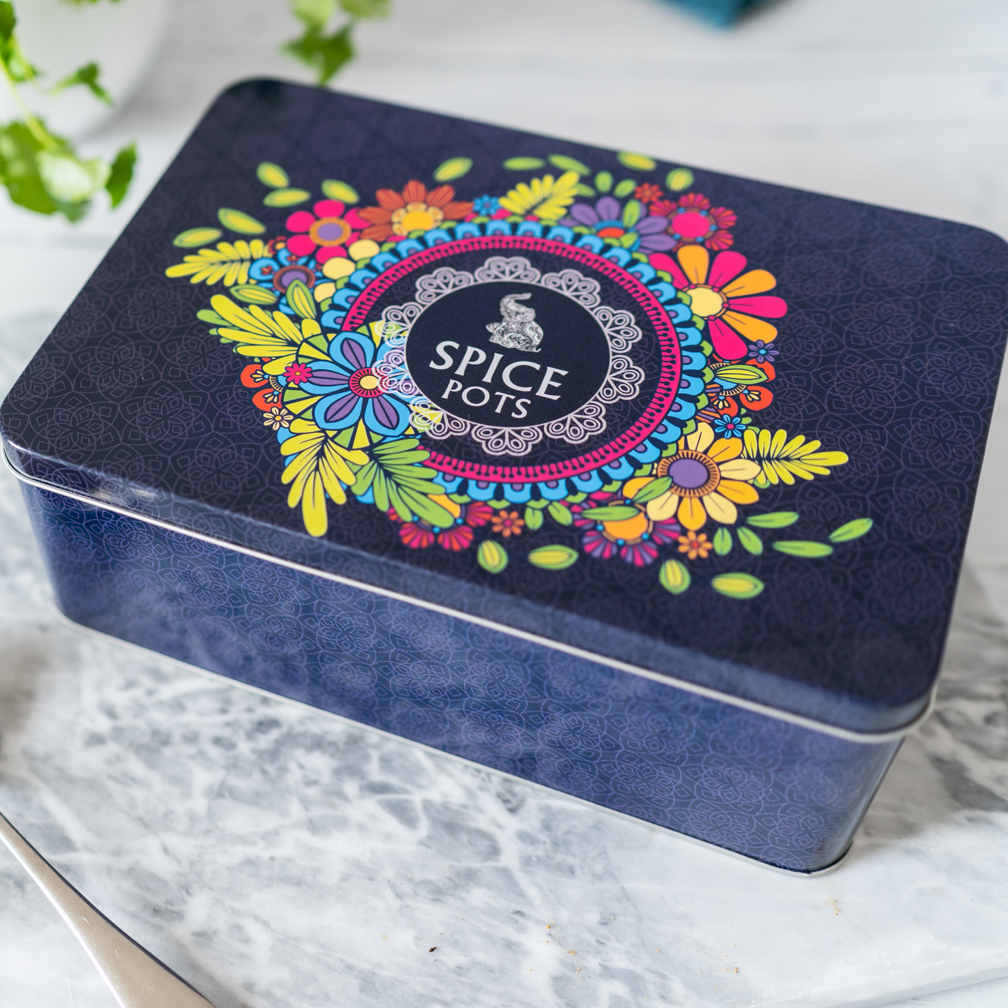 Spice Pots Storage Tin - ScentiMelti Home Fragrance, Beauty & Gifts UK