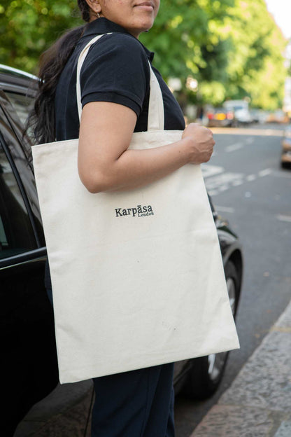 Tote Bag - Organic Cotton Karpāsa London ScentiMelti Wax Melts