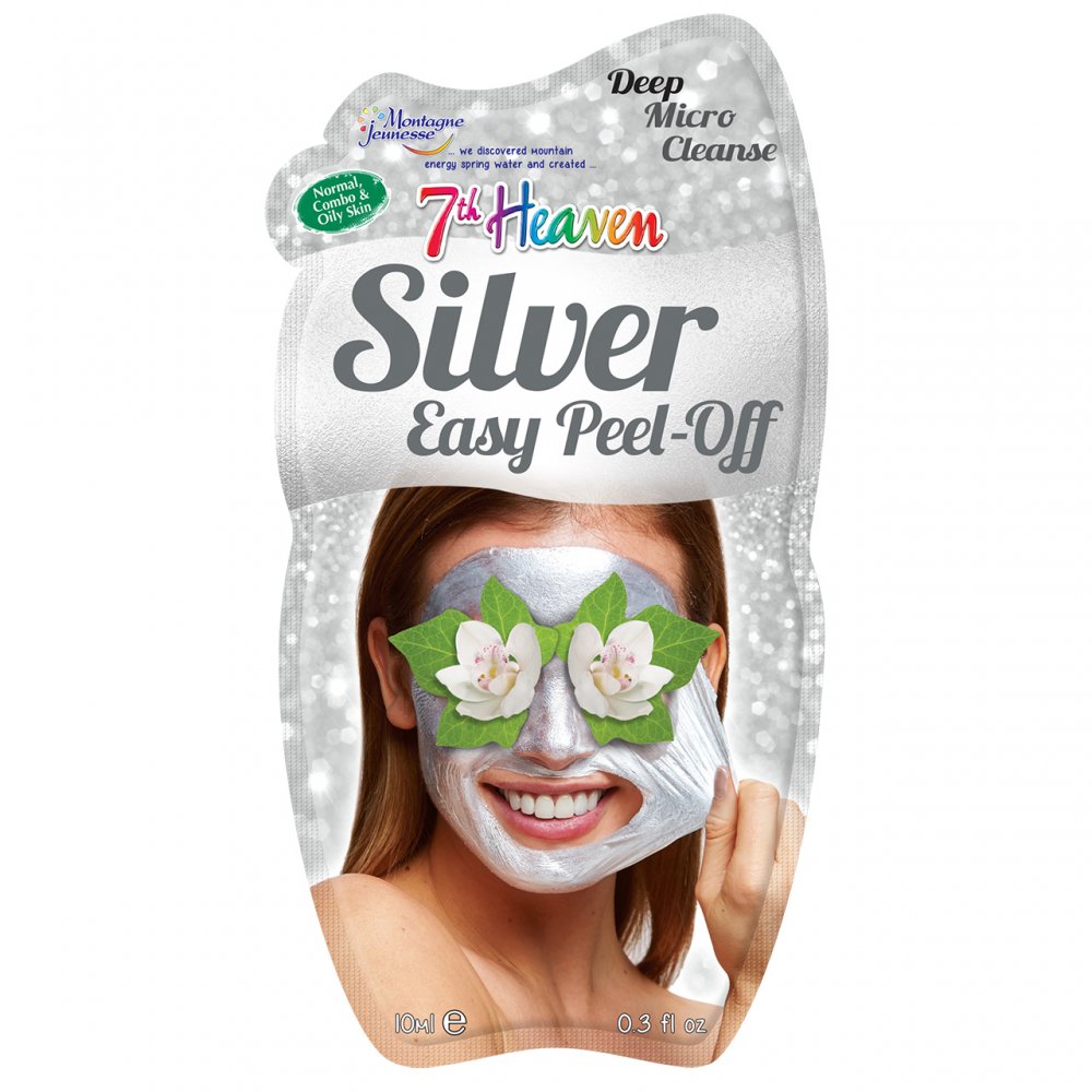 7th Heaven Silver Easy Peel Off Mask, 10ml Beauty Goddess ScentiMelti Wax Melts