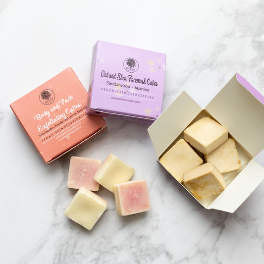 SAMPLE SIZE(FACE MASK & EXFOLIATING CUBES) - ScentiMelti Home Fragrance, Beauty & Gifts UK