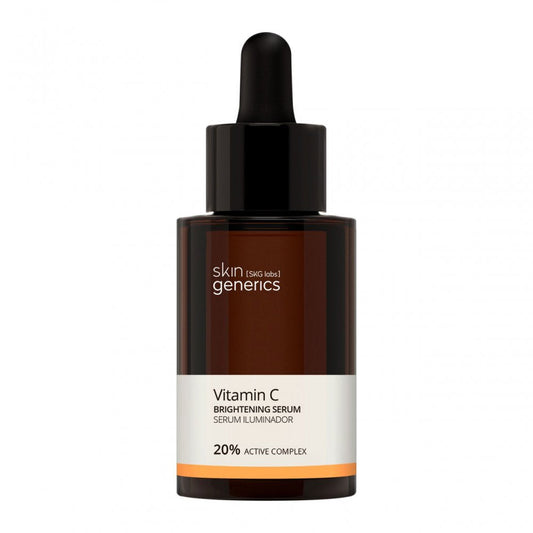 Skin Generics Brightening Serum Vitamin C 20% Active Complex, 30ml - ScentiMelti Home Fragrance, Beauty & Gifts UK