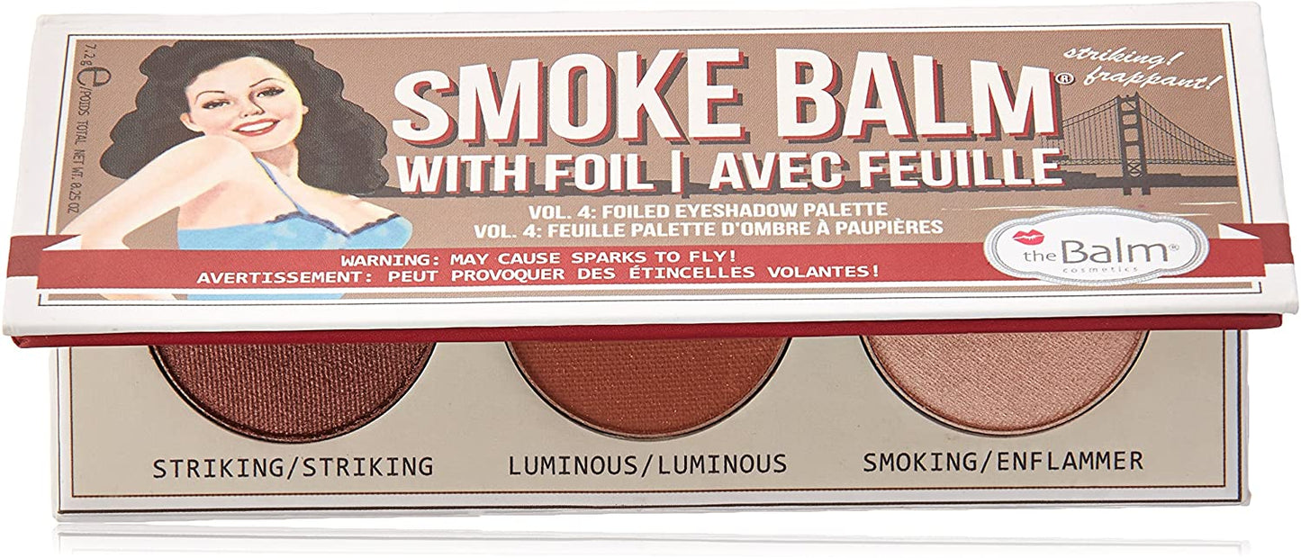 theBalm Smoke Balm Vol. 4 - Foiled Eyeshadow Palette - ScentiMelti Home Fragrance, Beauty & Gifts UK