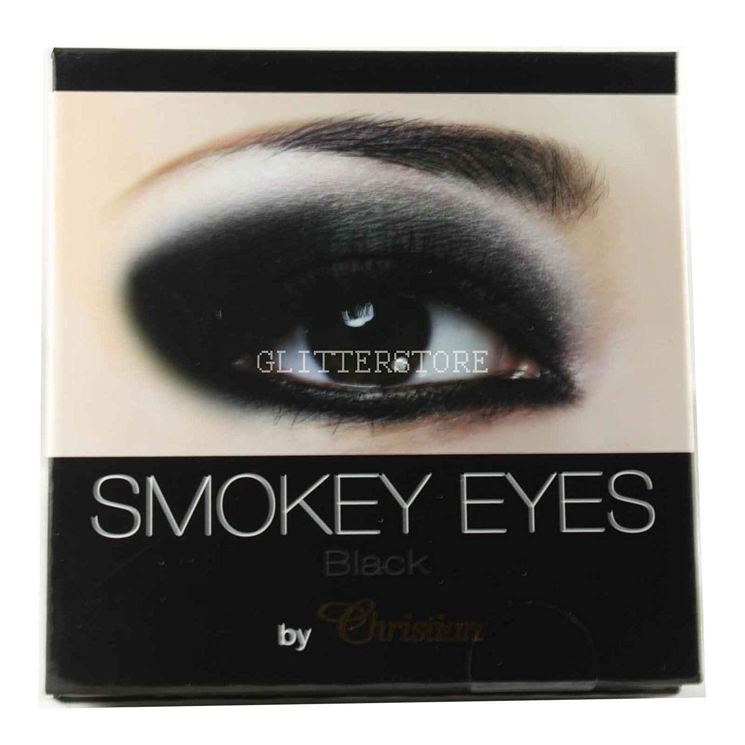 Christian Faye Smokey Eye 6 Colour Palette in Black - ScentiMelti Home Fragrance, Beauty & Gifts UK