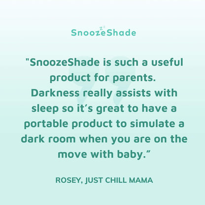 SnoozeShade for Cots | Cot blackout canopy | Air-permeable fabric - ScentiMelti Home Fragrance, Beauty & Gifts UK