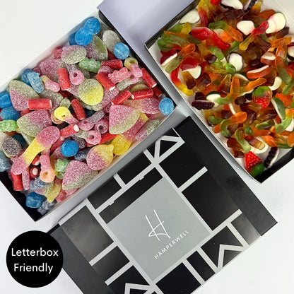 Super Sour Sweets Letterbox Gift Hamper - ScentiMelti Home Fragrance, Beauty & Gifts UK