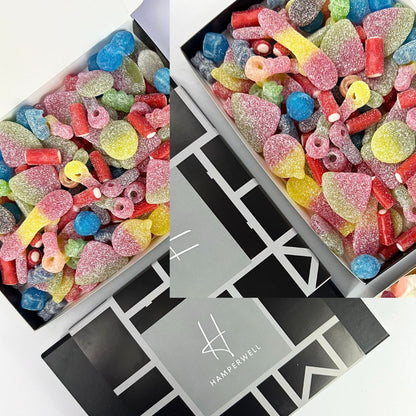 Super Sour Sweets Letterbox Gift Hamper - ScentiMelti Home Fragrance, Beauty & Gifts UK