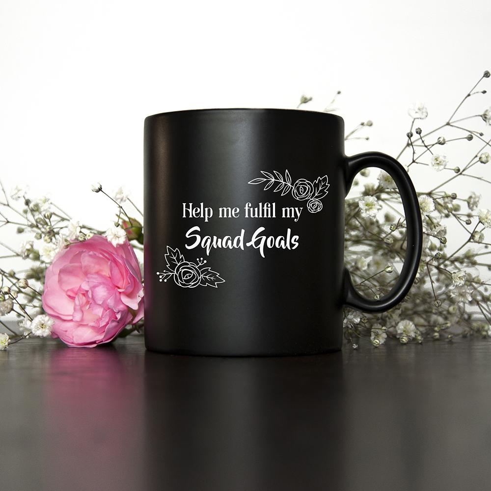 Squad Goals Personalised Bridesmaid Proposal Mug Sweetlea Gifts Ltd ScentiMelti Wax Melts