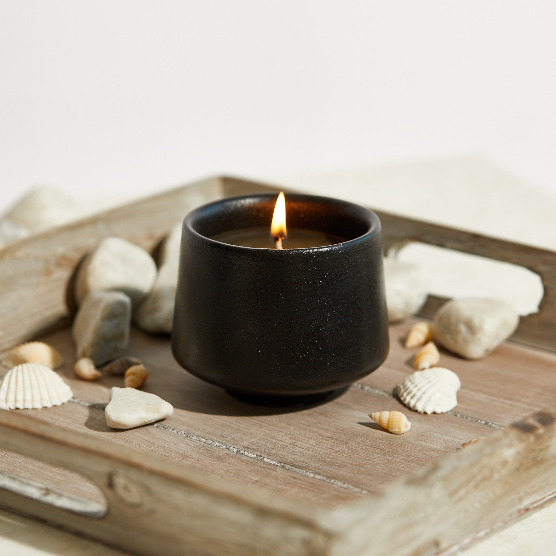 St Ives: Constantine Bay Candle - Activated Charcoal & Matcha - ScentiMelti  St Ives: Constantine Bay Candle - Activated Charcoal & Matcha