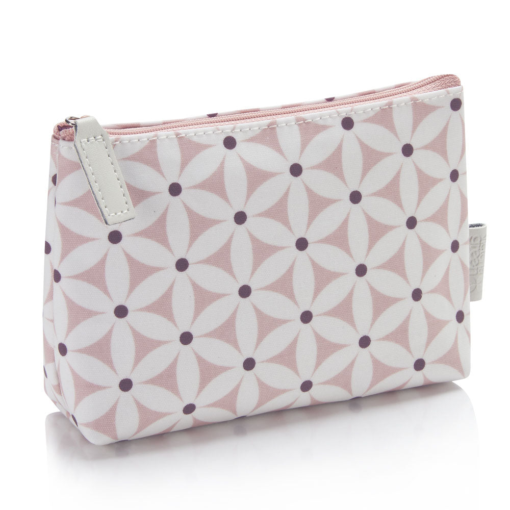 'Starflower' Makeup Bag - Blush - ScentiMelti Home Fragrance, Beauty & Gifts UK