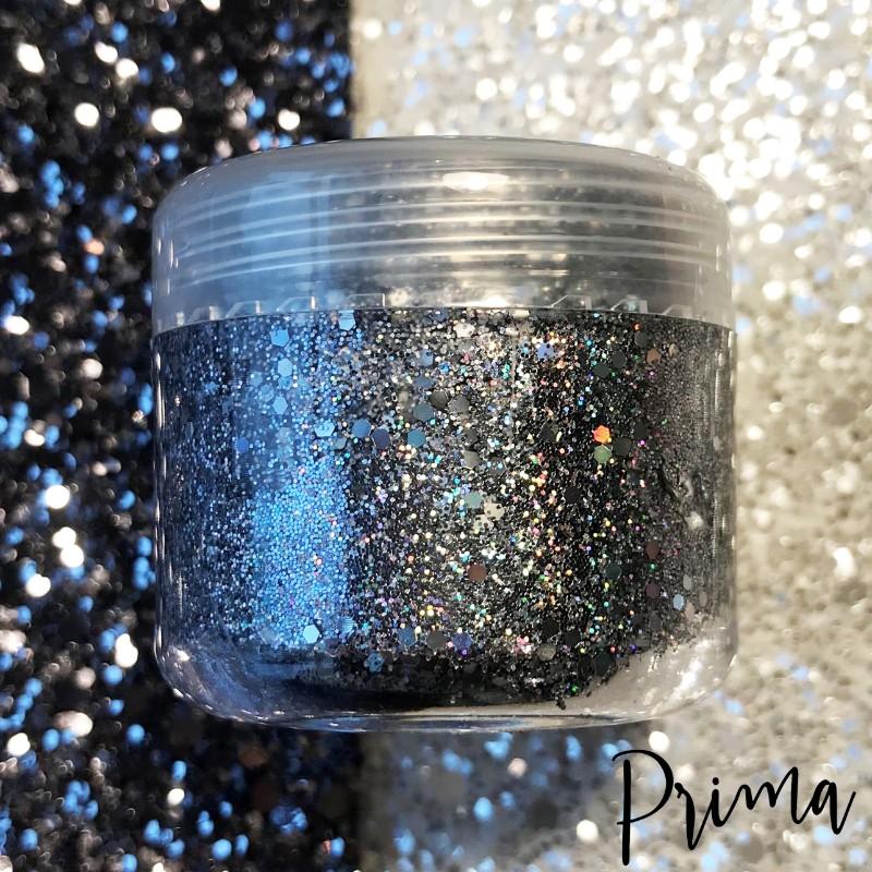 Prima Makeup Holographic Glitter Paste - Chameleon Collection - Steel My Heart - ScentiMelti Home Fragrance, Beauty & Gifts UK