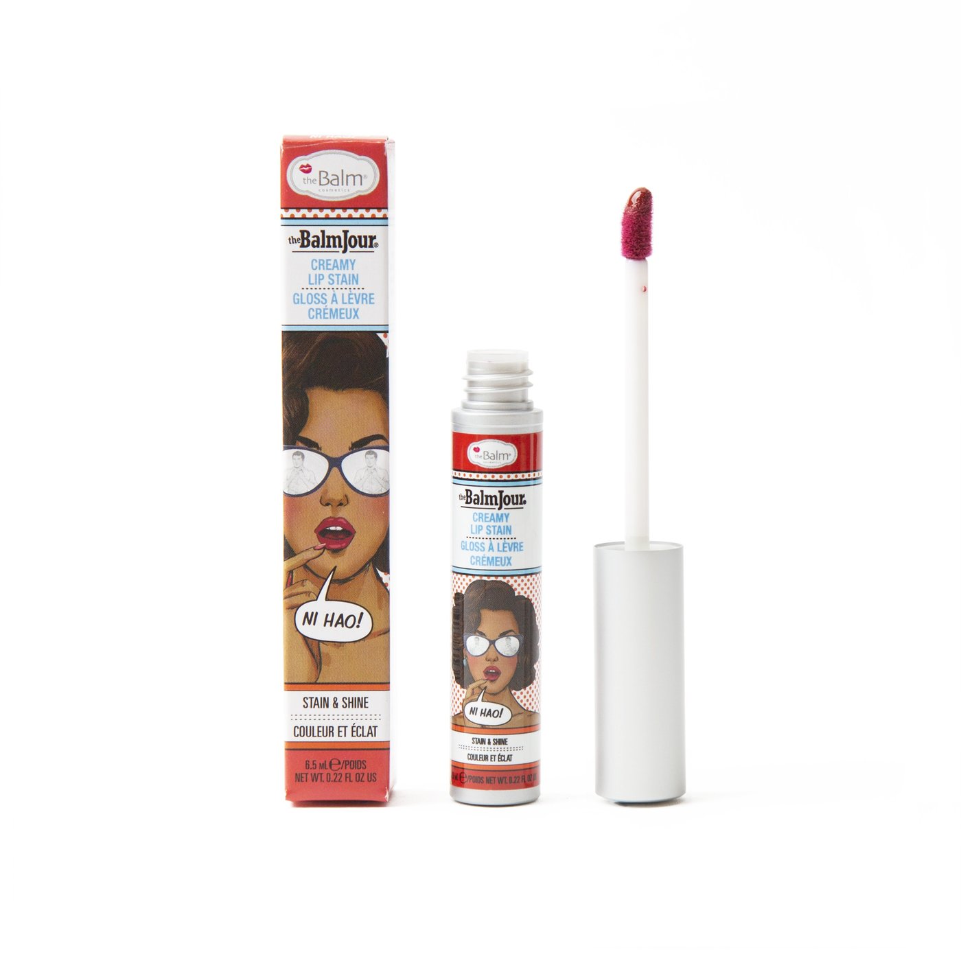 theBalm Cosmetics THEBALMJOUR® Lip Stain - Ni Hao! - Brick Red - ScentiMelti Home Fragrance, Beauty & Gifts UK